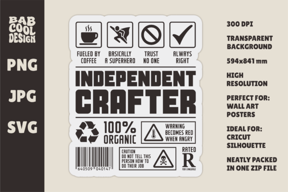 Download Independent Crafter Poster - Crafter Collection