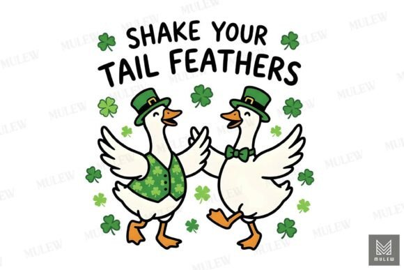 Download St.Patrick's Day Funny Goose Png Design - Premium Resources