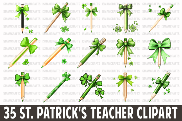 Download St. Patrick's Day Teacher Clipart PNG - Premium Resources